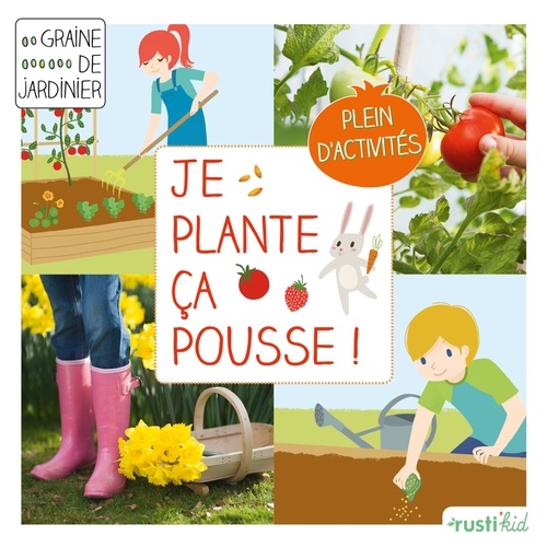 Couverture ebook de Je plante, ça pousse !, de Philippe Asseray