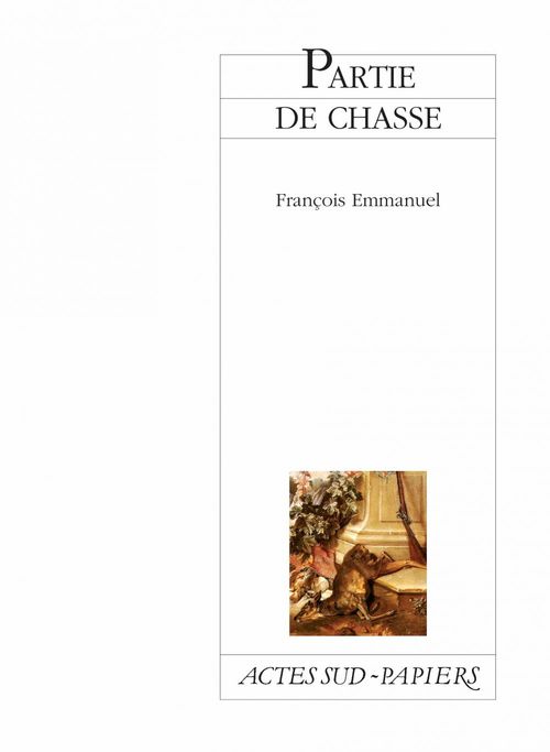 Couverture ebook de Partie de chasse, de François Emmanuel