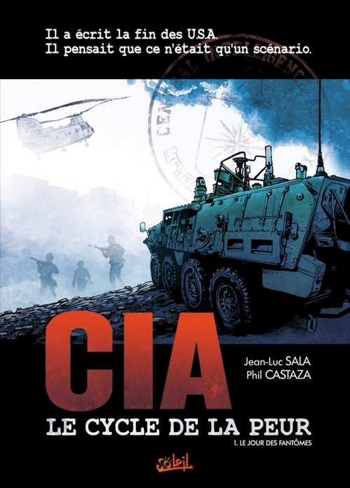 ebook cover of CIA, le cycle de la peur T01 - Le jour des fantômes, by Jean-Luc Sala