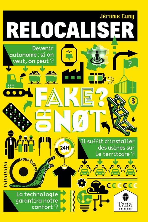 ebook cover of Fake or not - Relocaliser, by Jérôme Cuny