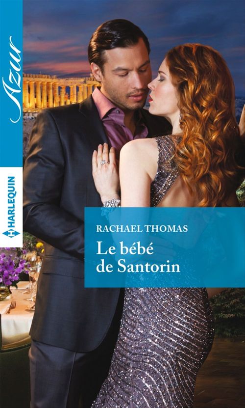 Couverture ebook de Le bébé de Santorin, de Rachael Thomas