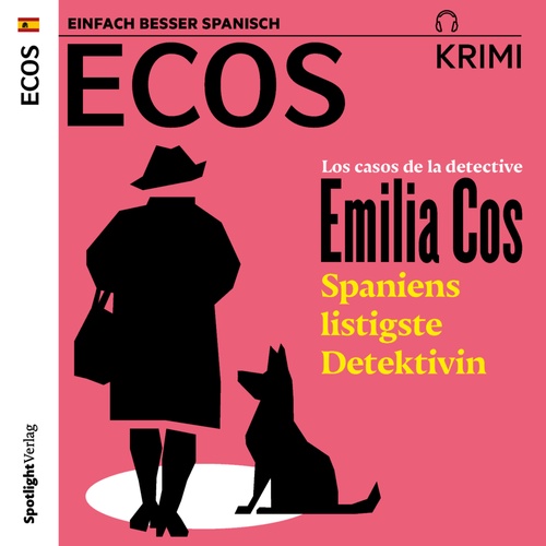 audiobook cover of Los casos de la detective Emilia Cos, by Rosa Ribas