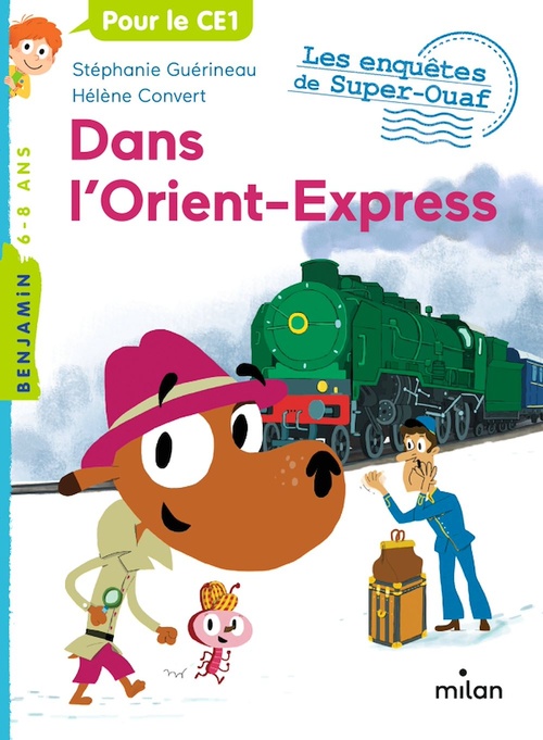 Couverture ebook de Les enquêtes de Super-Ouaf, Tome 00, de Stéphanie Guérineau
