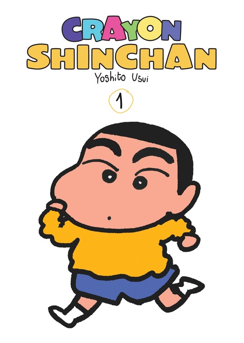 Couverture ebook de Crayon Shinchan T01, de Yoshito Usui