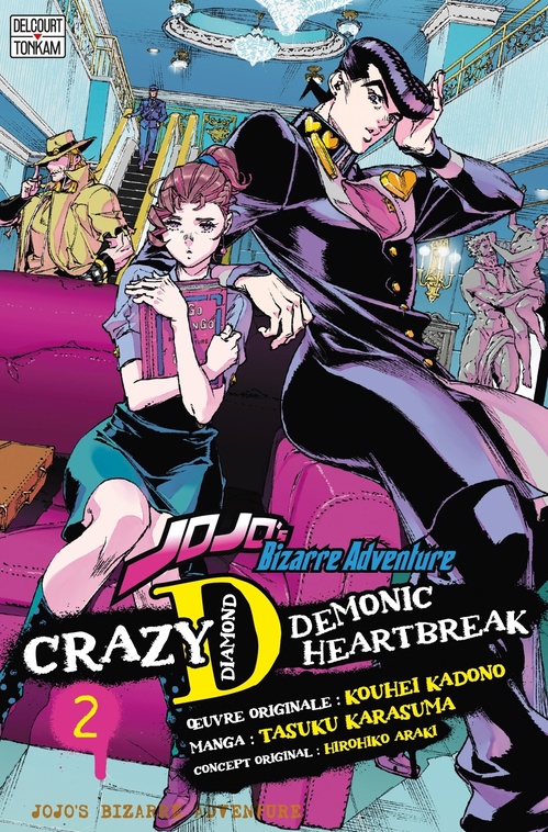Couverture ebook de Jojo's - Crazy D T02 - Demonic Heartbreak, de Hirohiko Araki