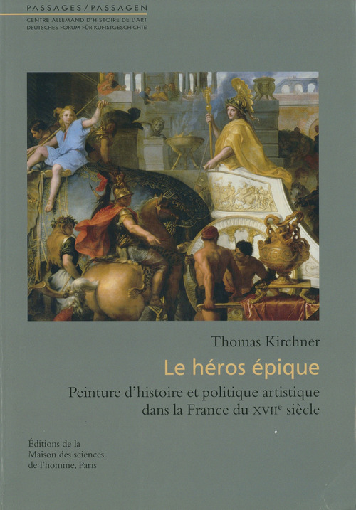ebook cover of Le héros épique, by Thomas Kirchner