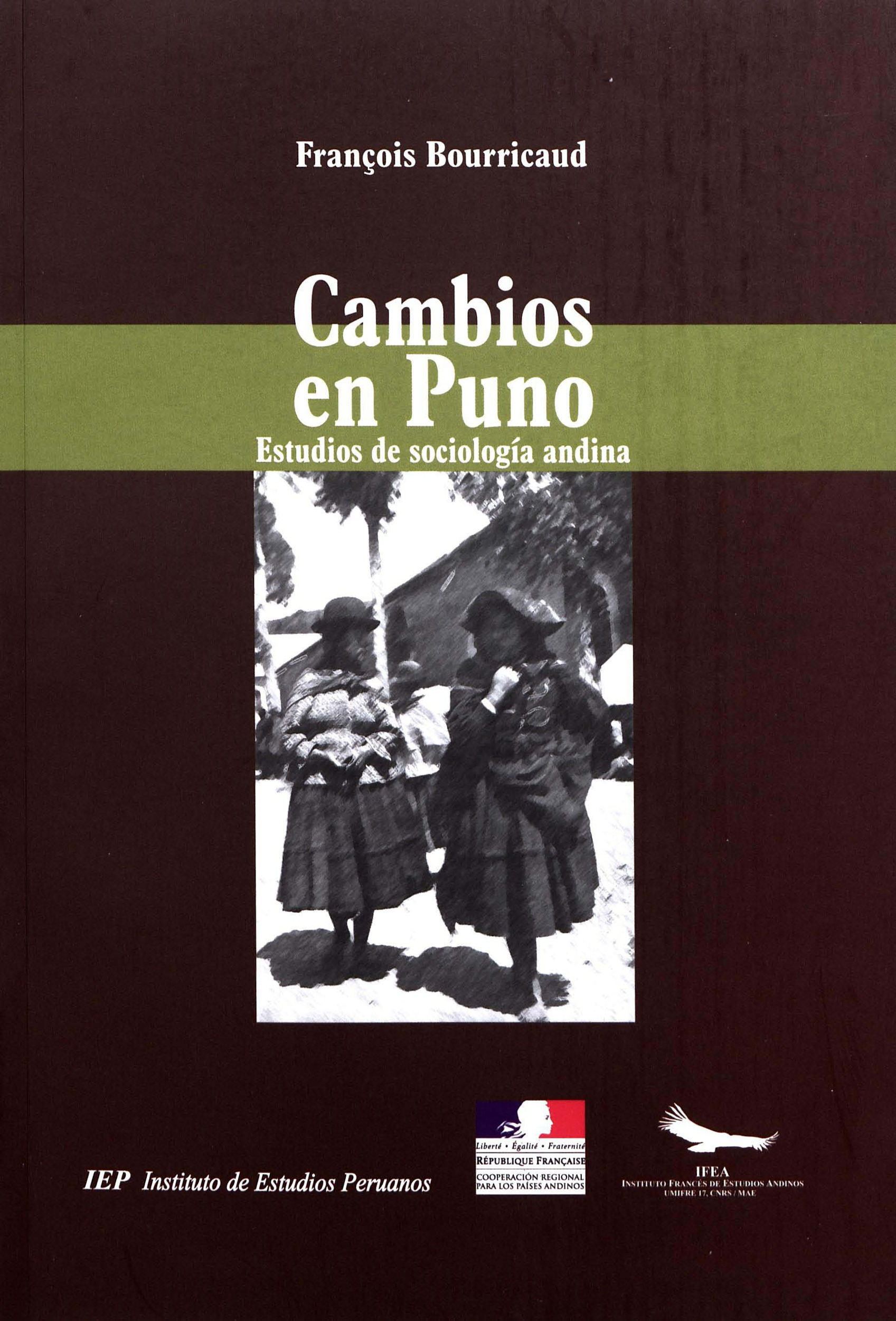 Couverture ebook de Cambios en Puno, de Francois Bourricaud