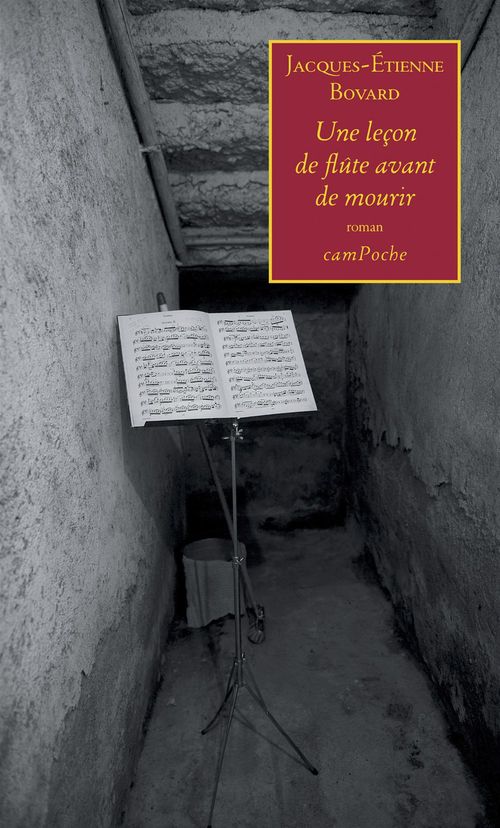 Couverture ebook de Une leçon de flûte avant de mourir, de Bovard Jacques-Etien