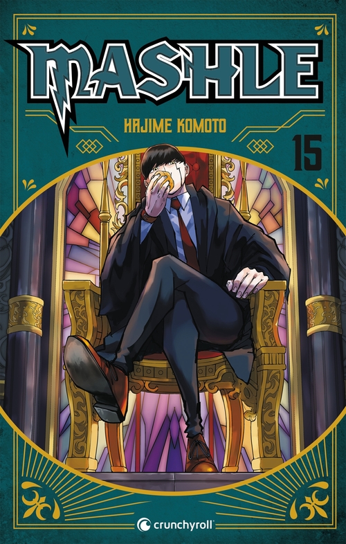 ebook cover of Mashle T15, by Hajime Komoto