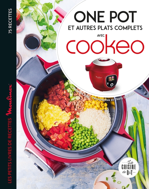 Couverture ebook de One pot et autres plats complets avec cookeo, de Séverine Augé