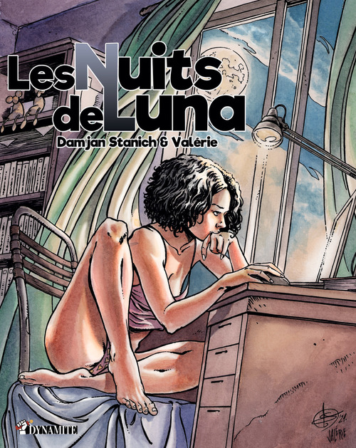 ebook cover of Les Nuits de Luna, by Damjan Stanich, Valérie