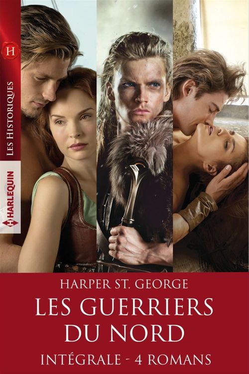 Couverture ebook de Intégrale de la série "Les guerriers du Nord", de Harper St. George