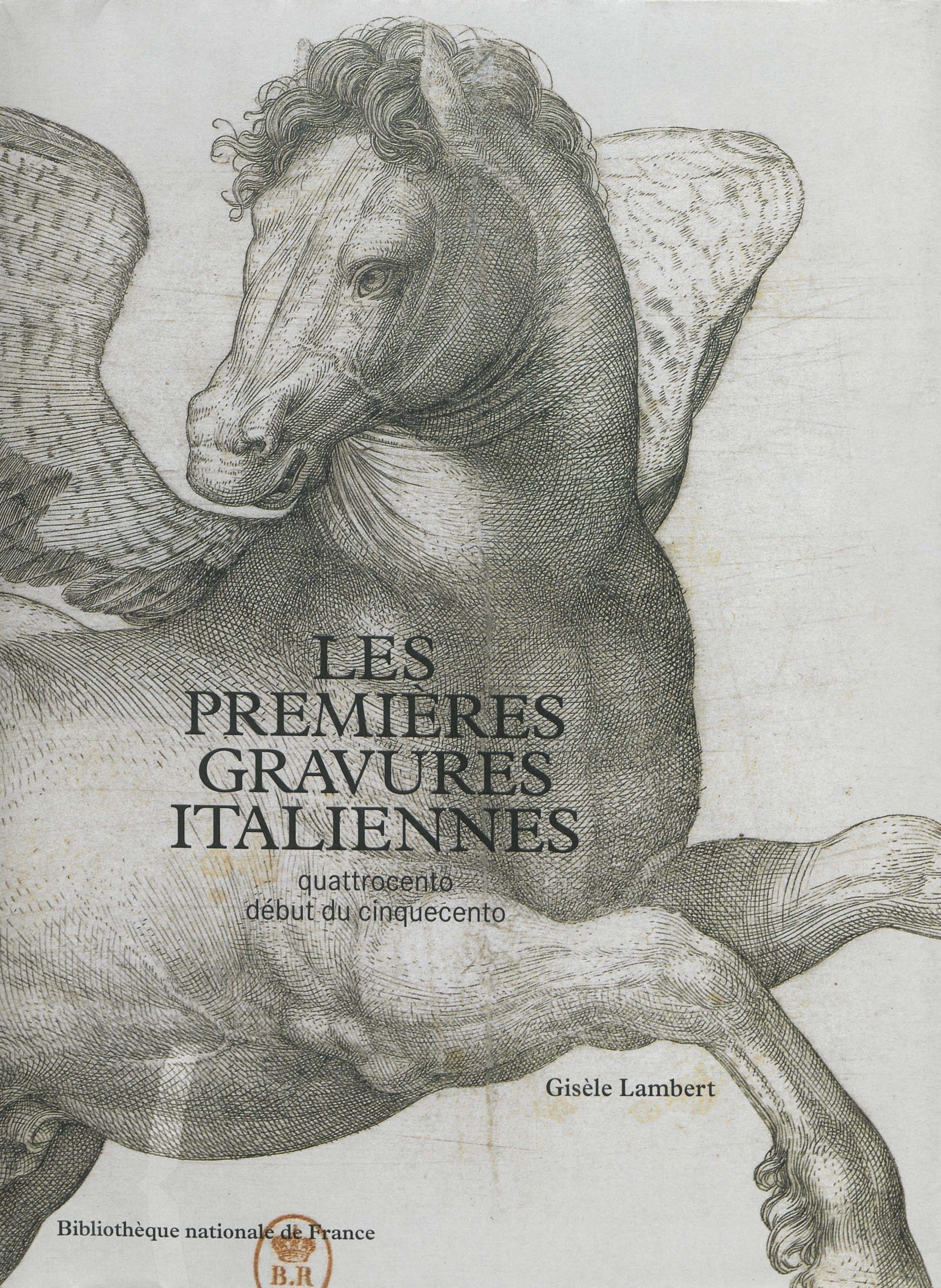 ebook cover of Les premières gravures italiennes, by Gisèle Lambert