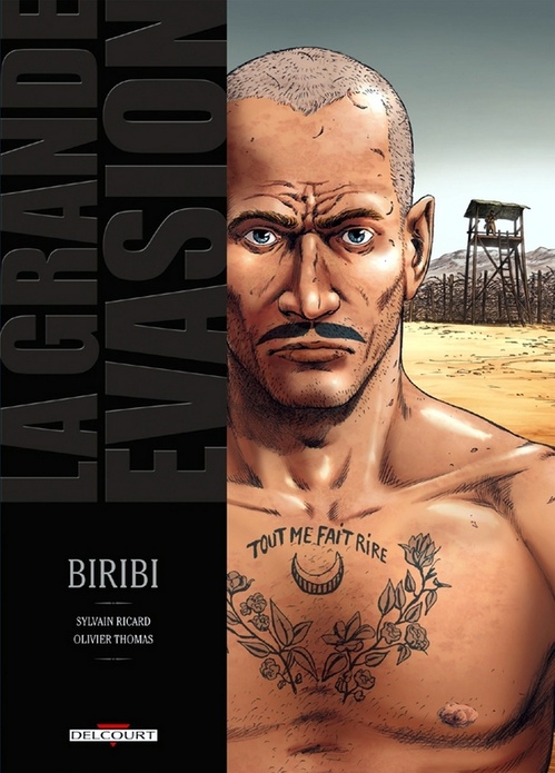Couverture ebook de La Grande évasion - Biribi, de Christophe Araldi, Sylvain Ricard, Olivier Thomas