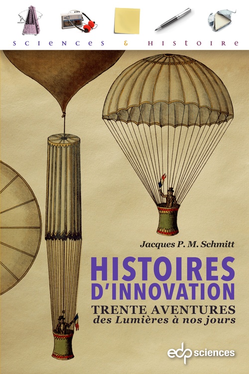 Couverture ebook de Histoires d´innovation, de Jacques P. M.   Schmitt