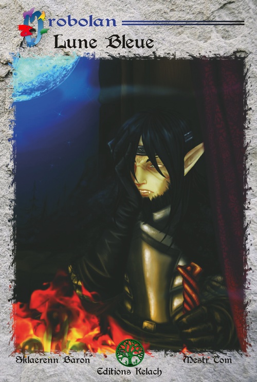 ebook cover of Lune Bleue, by Sklaerenn Baron