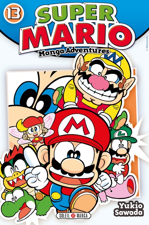 Couverture ebook de Super Mario Manga Adventures T13, de Nintendo, Yukio Sawada