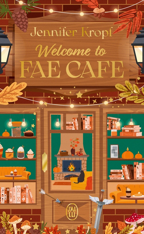 Couverture ebook de Welcome to Fae Café, de Jennifer Kropf