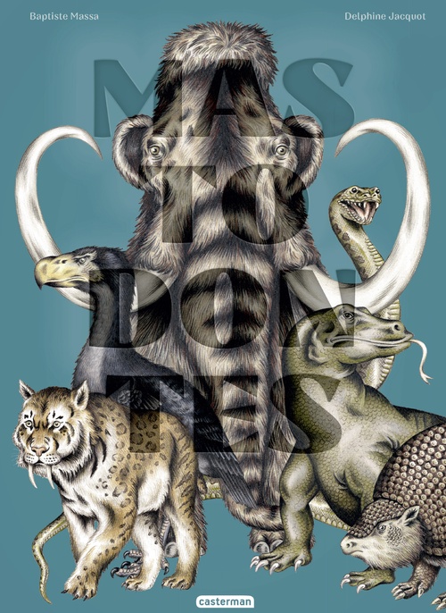 Couverture ebook de Mastodontes, de Baptiste Massa, Delphine Jacquot