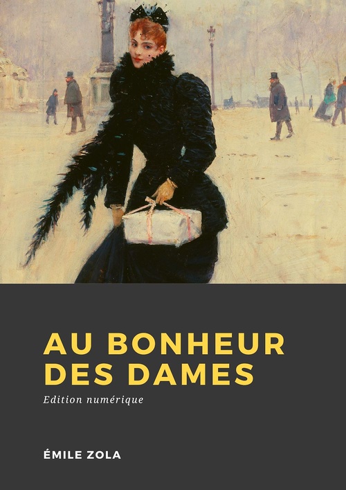 Couverture ebook de Au Bonheur des Dames, de Emile Zola