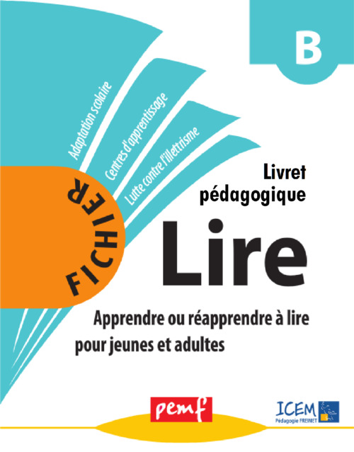 Couverture ebook de Méthode Lire - Niveau B - Livret Pédagogique, de Collectif