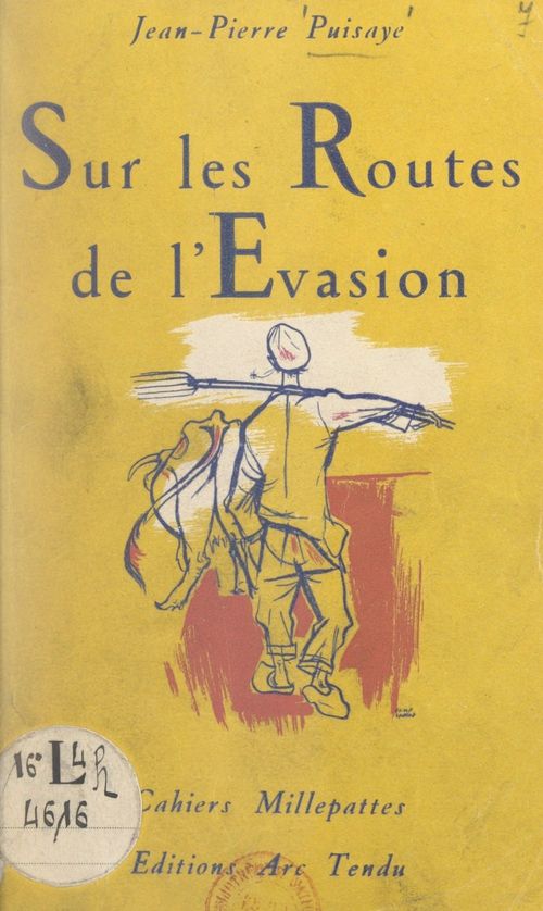 ebook cover of Sur les routes de l'évasion, by Jean-Pierre Puisaye