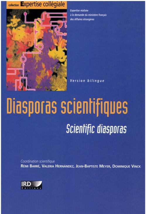 Couverture ebook de Diasporas scientifiques, de Barre/Hernandez/Meye