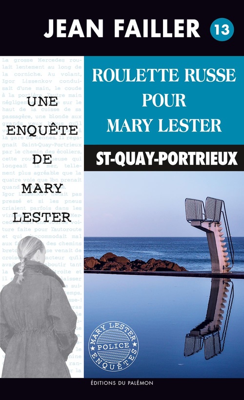 Couverture ebook de Roulette russe pour Mary Lester, de Jean Failler