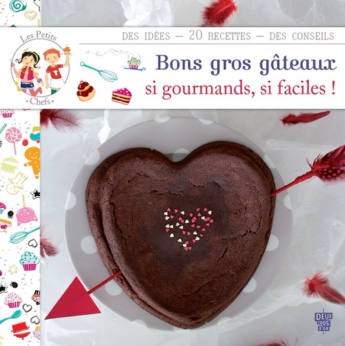Couverture ebook de Les petits chefs - Bons gros gâteaux, de Marie Pourrech