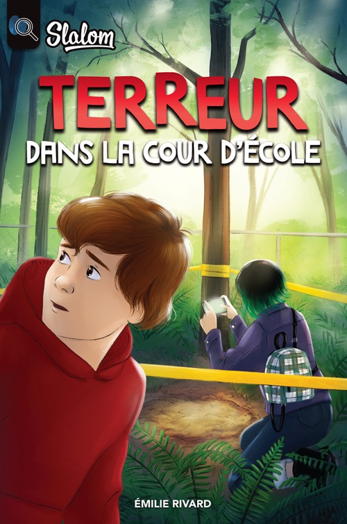 ebook cover of Terreur dans la cour d'école, by Émilie Rivard