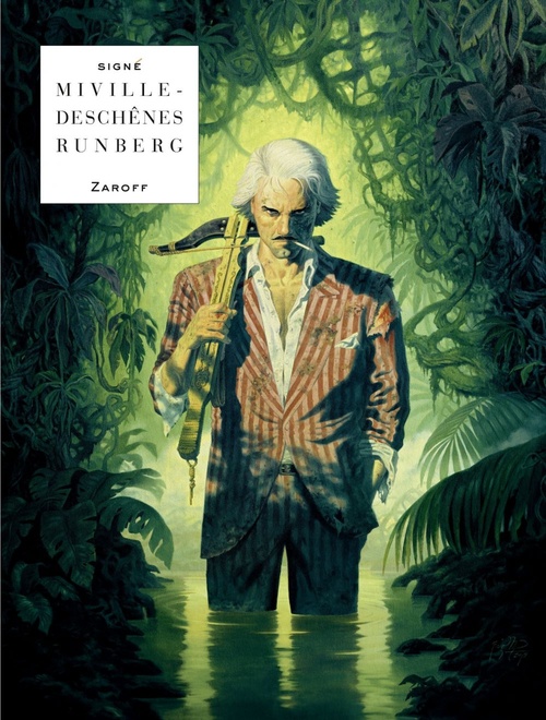 Couverture ebook de Zaroff, de Sylvain Runberg, François Miville-deschênes