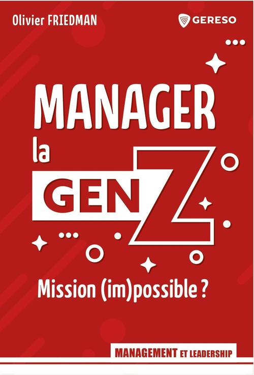 Couverture ebook de Manager la genz, de Olivier Friedman