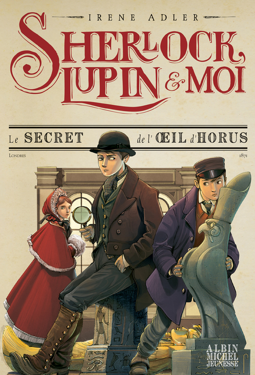 Couverture ebook de Le Secret de l'oeil d'Horus, de Irene Adler