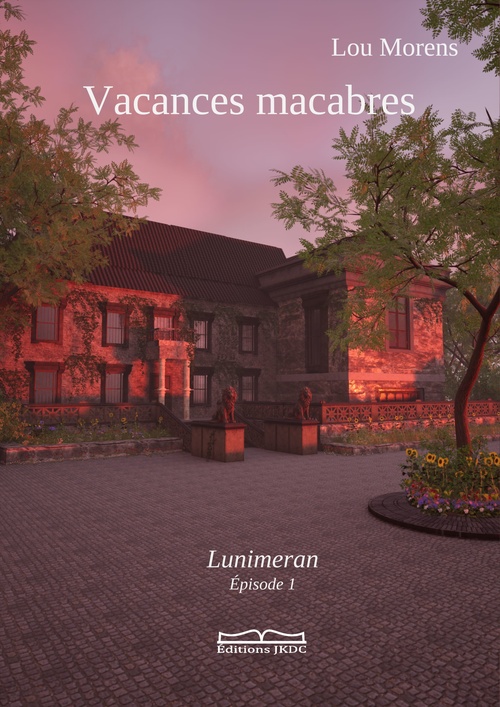 ebook cover of Vacances macabres, by Lou Morens