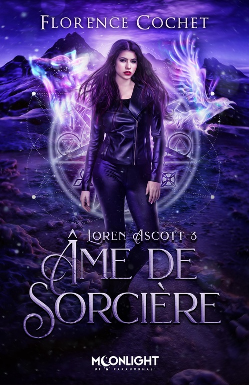 Couverture ebook de Âme de sorcière, de Florence Cochet