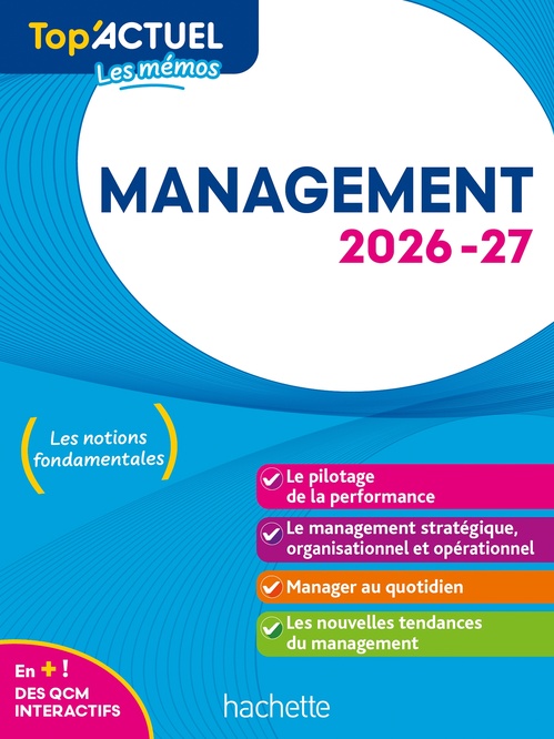 ebook cover of Top'Actuel Management 2026-2027, by Hamza Merabet