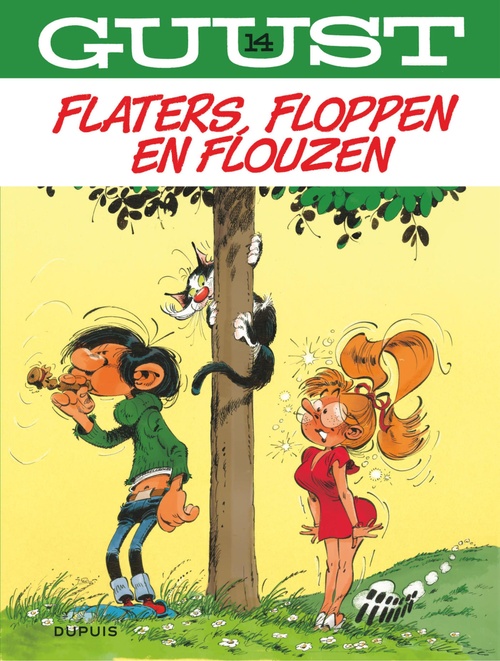 Couverture ebook de Flaters, floppen en flouzen, de Franquin