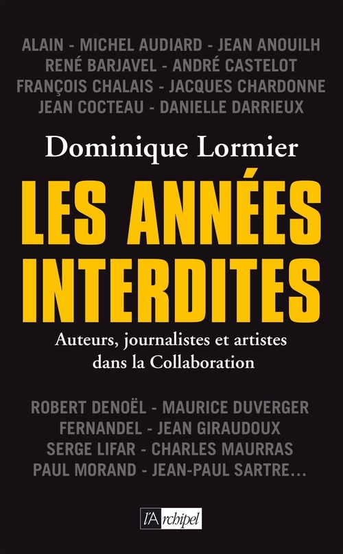ebook cover of Les années interdites, by Dominique Lormier