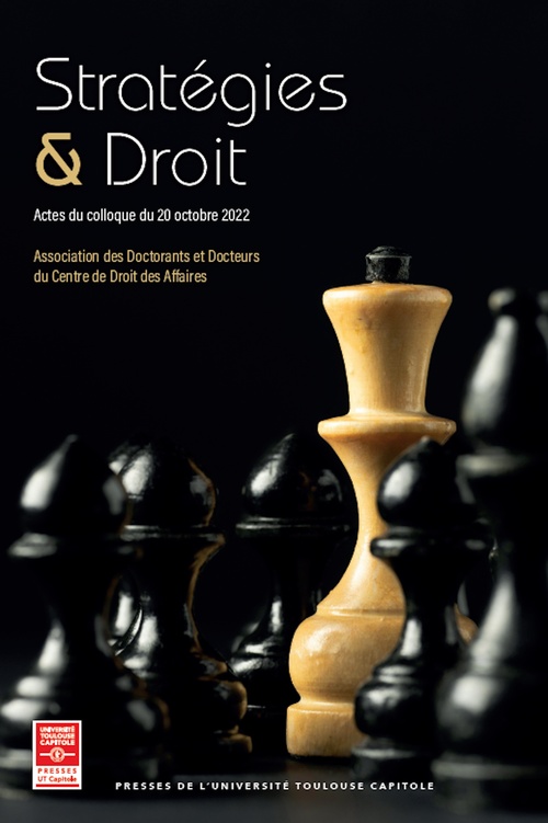 Couverture ebook de Stratégies & Droit, de Addcda
