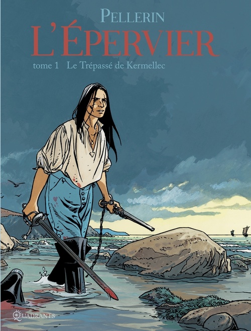 ebook cover of L'Épervier T01 - Le Trépassé de Kermellec, by Patrice Pellerin