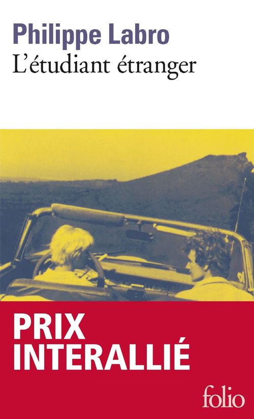 Couverture ebook de L'étudiant étranger, de Philippe Labro