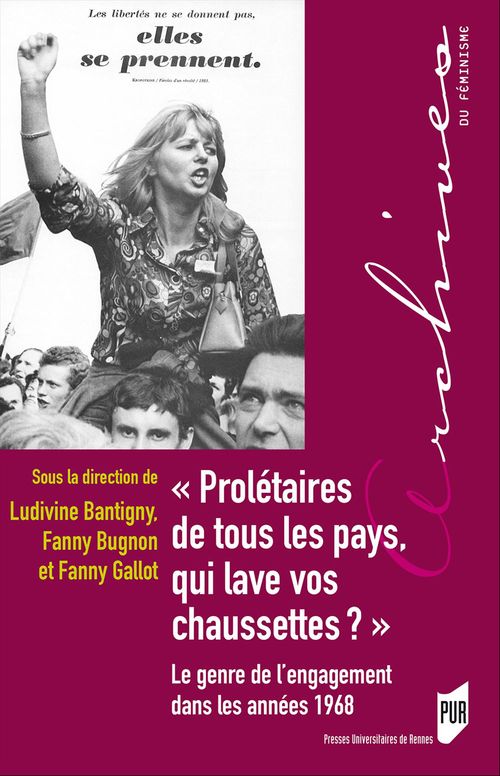 ebook cover of « Prolétaires de tous les pays, qui lave vos chaussettes ? », by Ludivine Bantigny, Fanny Bugnon, Fanny Gallot