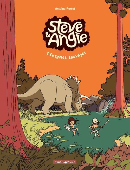 Couverture ebook de Steve et Angie  - Tome 1 - Enzymes Sauvages, de Antoine Perrot