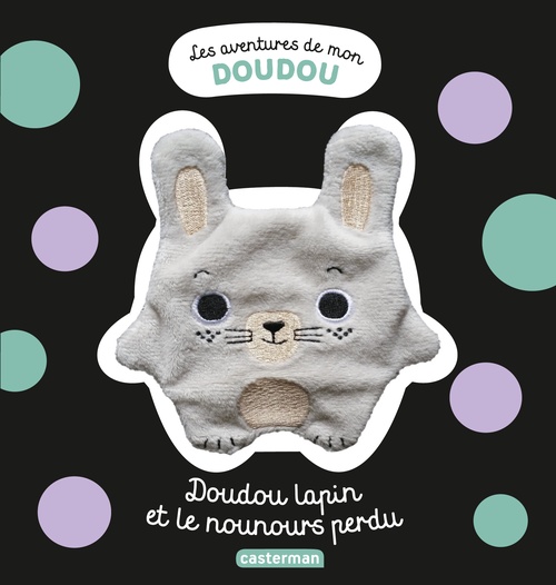 Couverture ebook de Les aventures de mon doudou - Doudou lapin et le nounours perdu, de Bardy