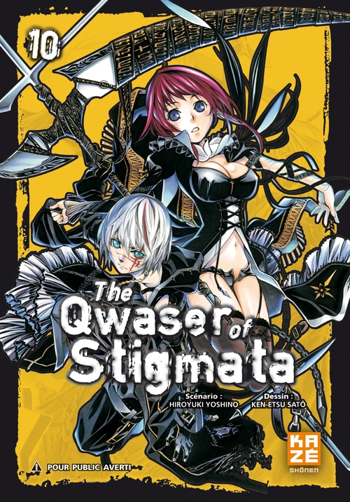 ebook cover of The Qwaser Of Stigmata T10, by Ken-etsu Satô