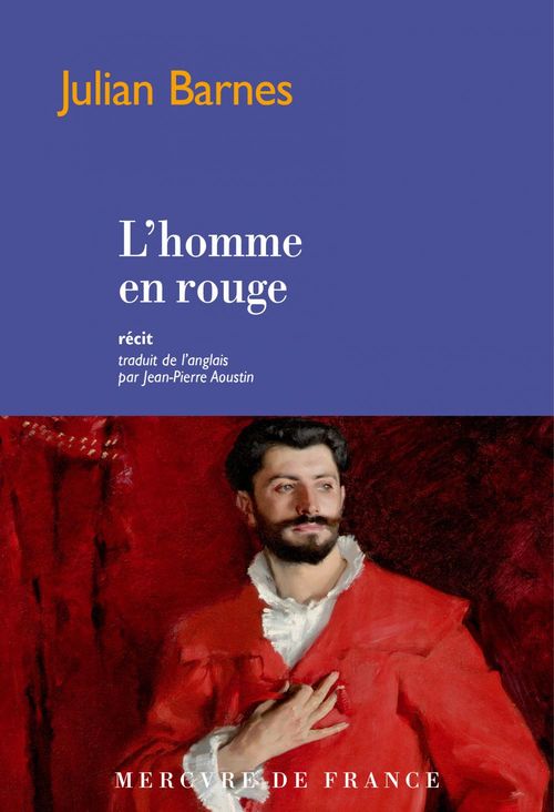 Couverture ebook de L'homme en rouge, de Julian Barnes