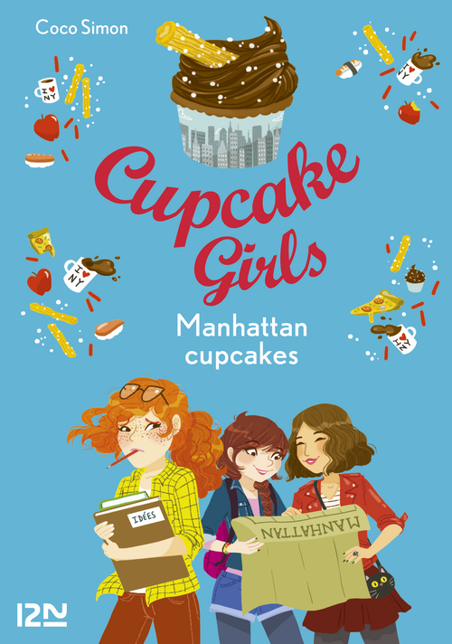 Couverture ebook de Cupcake Girls - Manhattan cupcakes, de Coco Simon