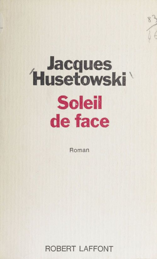 ebook cover of Soleil de face, by Jacques Husetowski