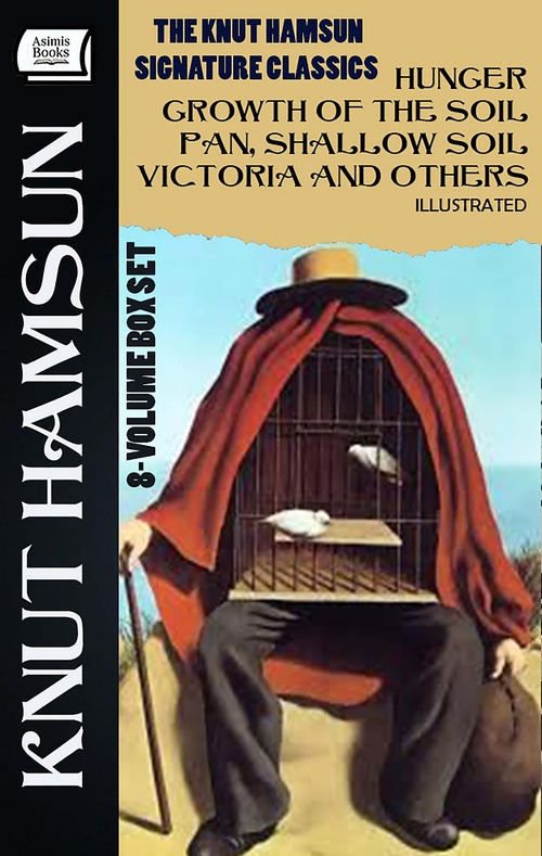 ebook cover of The Knut Hamsun Signature Classics (8-Volume Box Set). Illustrated, by Knut Hamsun