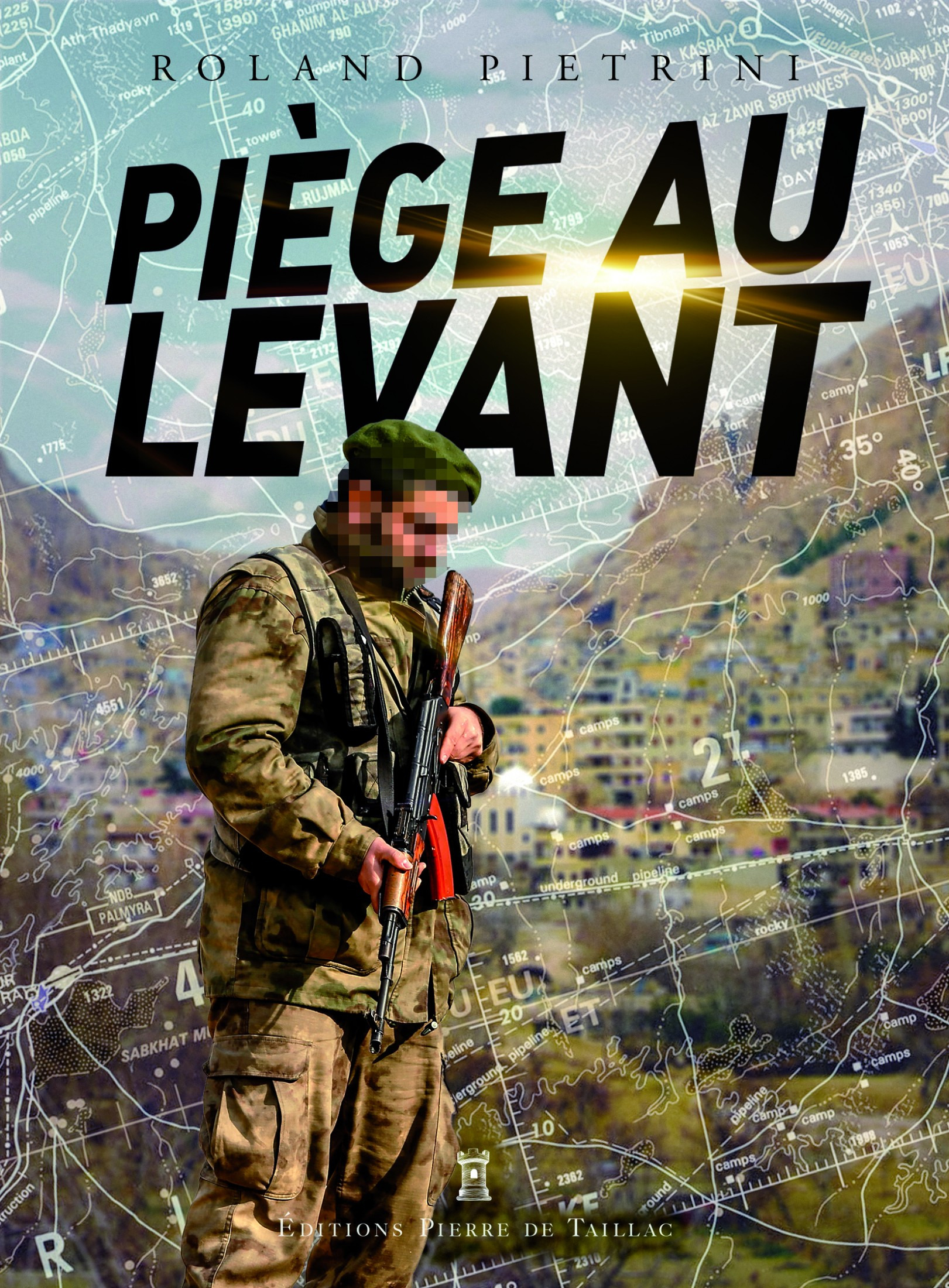 Couverture ebook de Piège au levant, de Roland Pietrini